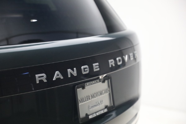 Used 2025 Land Rover Range Rover P530 Autobiography LWB for sale $153,900 at Pagani of Greenwich in Greenwich CT 06830 27