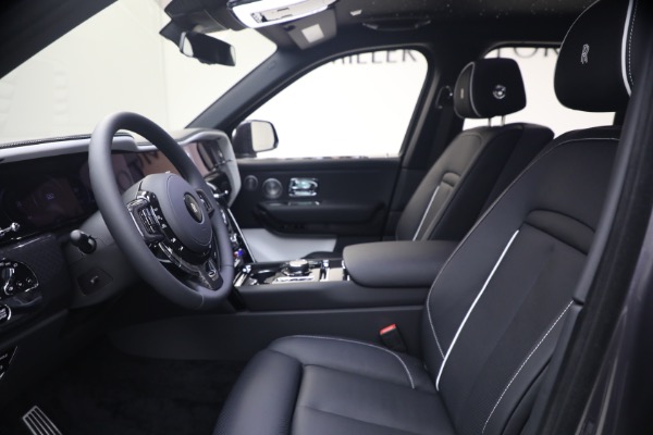 New 2027 Rolls-Royce Black Badge Cullinan for sale $576,350 at Pagani of Greenwich in Greenwich CT 06830 17