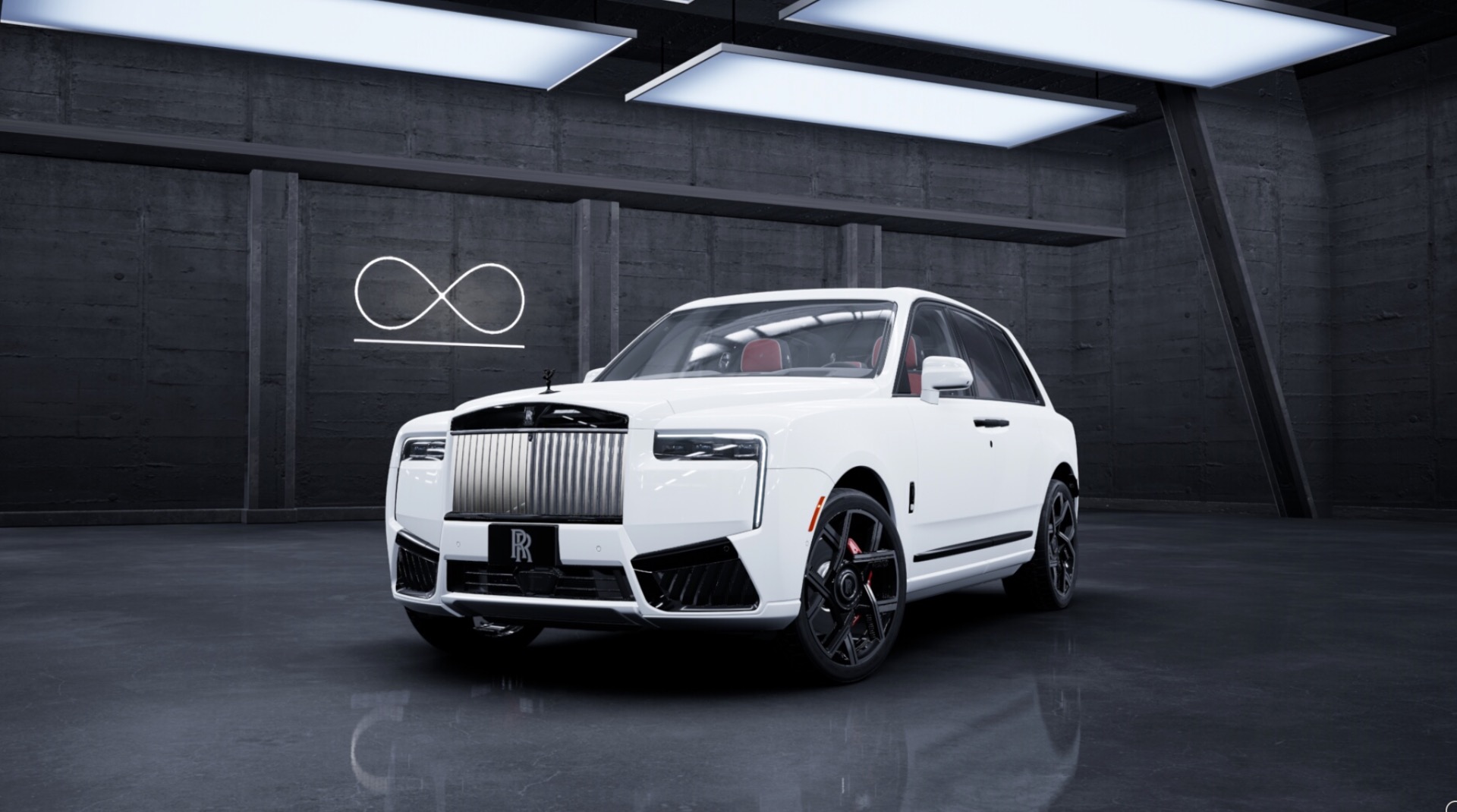 New 2027 Rolls-Royce Black Badge Cullinan for sale $588,050 at Pagani of Greenwich in Greenwich CT 06830 1