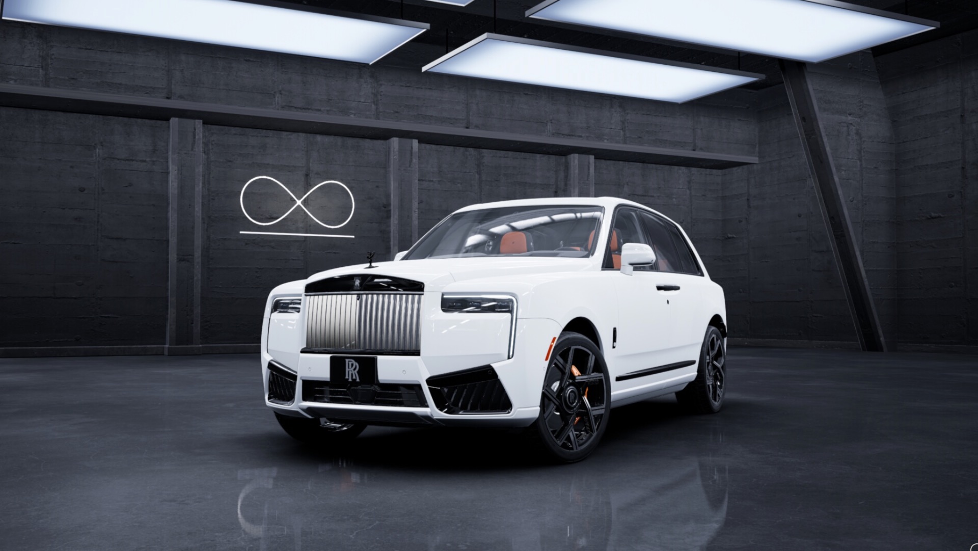New 2027 Rolls-Royce Black Badge Cullinan for sale $573,500 at Pagani of Greenwich in Greenwich CT 06830 1