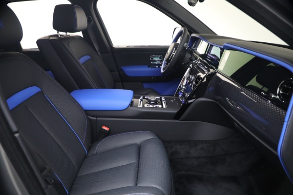New 2027 Rolls-Royce Black Badge Cullinan for sale $592,250 at Pagani of Greenwich in Greenwich CT 06830 23