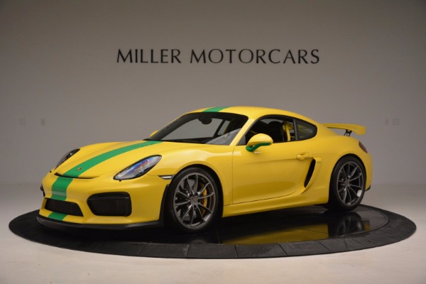 Used 2016 Porsche Cayman GT4 for sale Sold at Pagani of Greenwich in Greenwich CT 06830 2