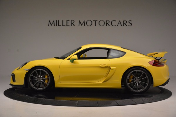 Used 2016 Porsche Cayman GT4 for sale Sold at Pagani of Greenwich in Greenwich CT 06830 3