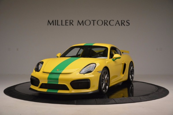 Used 2016 Porsche Cayman GT4 for sale Sold at Pagani of Greenwich in Greenwich CT 06830 1