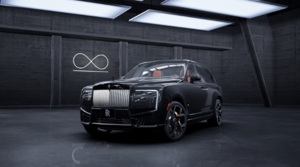 New 2027 Rolls-Royce Black Badge Cullinan for sale $568,650 at Pagani of Greenwich in Greenwich CT 06830 1