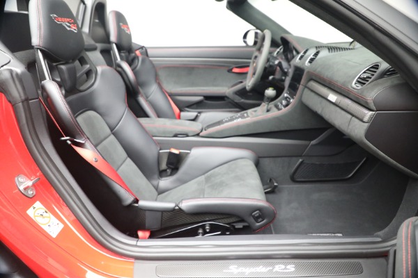 Used 2025 Porsche 718 Boxster Spyder RS for sale $205,900 at Pagani of Greenwich in Greenwich CT 06830 17