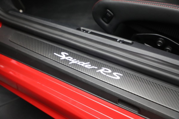 Used 2025 Porsche 718 Boxster Spyder RS for sale $205,900 at Pagani of Greenwich in Greenwich CT 06830 24