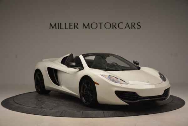 Used 2014 McLaren MP4-12C Spider for sale Sold at Pagani of Greenwich in Greenwich CT 06830 11