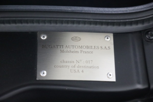 Used 2006 Bugatti Veyron 16.4 for sale Call for price at Pagani of Greenwich in Greenwich CT 06830 28