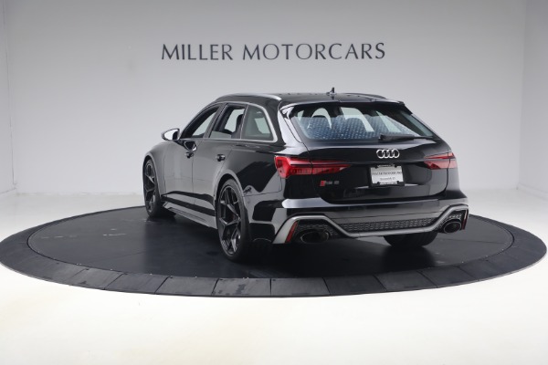 Used 2026 Audi RS 6 Avant performance 4.0T quattro Avant for sale $145,900 at Pagani of Greenwich in Greenwich CT 06830 5