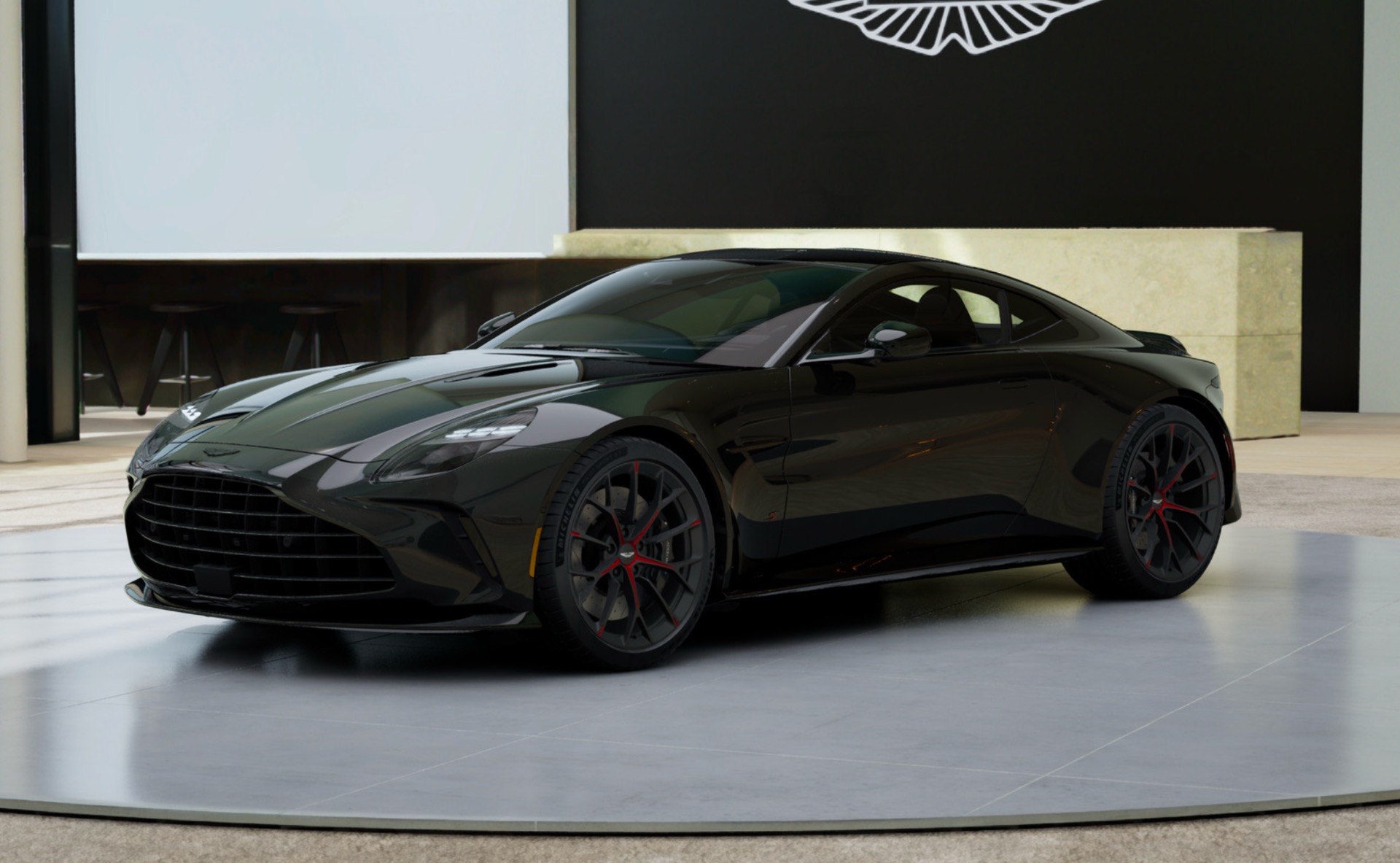 New 2026 Aston Martin Vantage S for sale $268,200 at Pagani of Greenwich in Greenwich CT 06830 1