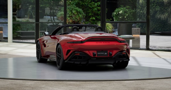 New 2026 Aston Martin Vantage S Roadster for sale $268,000 at Pagani of Greenwich in Greenwich CT 06830 6