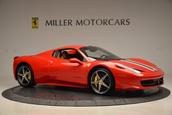 Used 2014 Ferrari 458 Spider for sale Sold at Pagani of Greenwich in Greenwich CT 06830 22