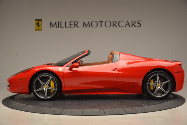 Used 2014 Ferrari 458 Spider for sale Sold at Pagani of Greenwich in Greenwich CT 06830 3