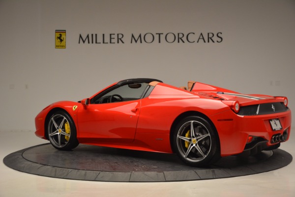 Used 2014 Ferrari 458 Spider for sale Sold at Pagani of Greenwich in Greenwich CT 06830 4