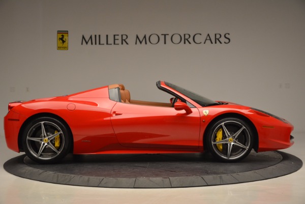 Used 2014 Ferrari 458 Spider for sale Sold at Pagani of Greenwich in Greenwich CT 06830 9