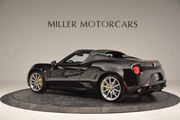 New 2016 Alfa Romeo 4C Spider for sale Sold at Pagani of Greenwich in Greenwich CT 06830 4